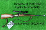 CZ M85 CAL. 223 REM + optika Tamron 6x38