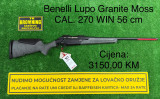 Benelli Lupo Granite Moss CAL. 270 WIN 56 cm