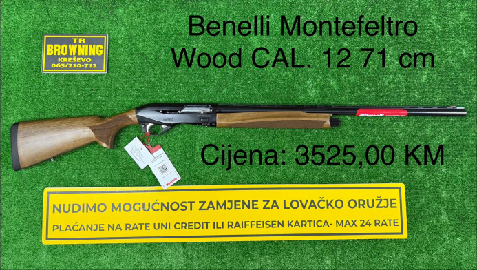 Benelli Montefeltro Wood CAL. 12 71 cm