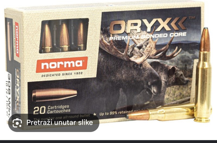 Norma Oryx 308win POTRAZNJA