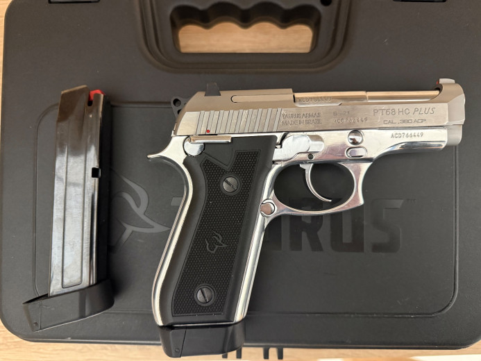 TAURUS PT 58 HC Plus, 380 ACP (Stainless/Srebrni)