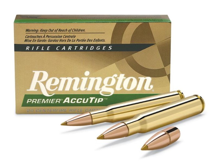 METAK KARABINSKI REMINGTON PREMIER ACCUTIP 308 WIN 165GR