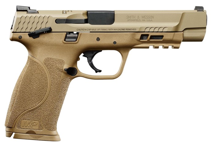 PIŠTOLJ S&W M&P 9 SHIELD M2.0 FDE 9x19 5"