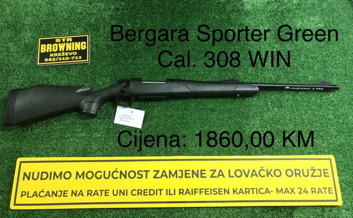 Bergara B14 Sporter Green CAL. 308 WIN