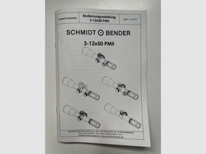 Schmidt & Bender 3-12x50 PM II/P optički nišan