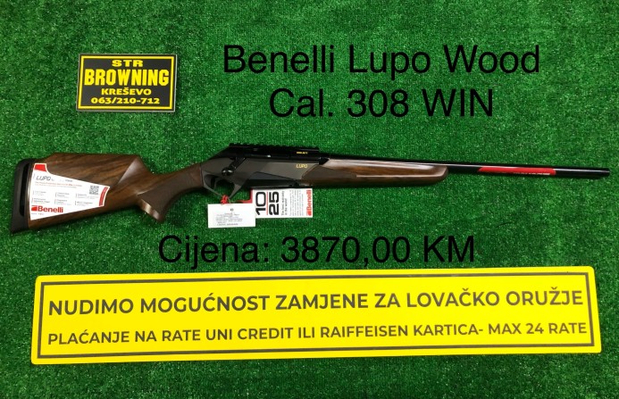 Benelli Lupo Best Wood 308 WIN