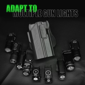 CYTAC futrola za Glock 17 sa baterijskom lampom