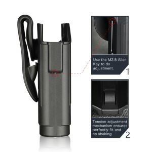 CYTAC futrola za Glock 19 sa baterijskom lampom